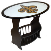 NFL Logo End Table