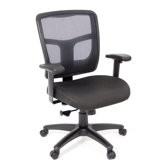 Kiera Mesh Syncro Knee-Tilt Office Chair with Arms