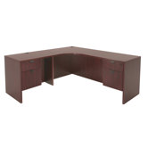 Legacy 71" L Desk with Radious Corner - Left