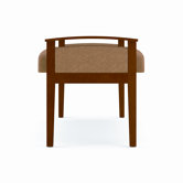 Amherst Two Seat Bench with Open Arm
