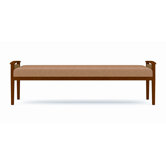 Amherst Three Seat Bench with Open Arm