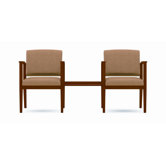 Amherst Two Chairs with Tubular Steel