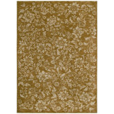 Home Nylon Gold Island Flower Rug