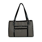 Payton Reverse Noir Dot Dog Carrier