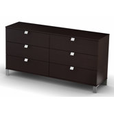 Cakao 6 Drawer Double Dresser