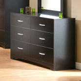 Back Bay 6 Drawer Double Dresser