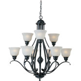 Linda 9 Light Chandelier