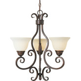 Manor  3 Light Chandelier