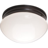 5" 2 Light Flush Mount