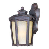 Pacific Heights VX Outdoor Wall Lantern in Mottled Leather