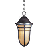 Westport VX Outdoor Hanging Lantern in Artesian Bronze