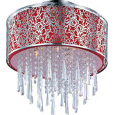 Rapture 5 Light Semi Flush Mount