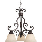 Manor  3 Light Chandelier
