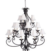 Manor 9 Light Chandelier