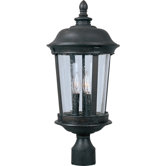 Dover DC Outdoor Post Lantern in Bronze