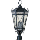 Canterbury Outdoor Post Lantern in Artesian Bronze