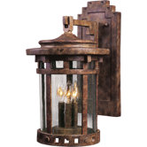 Santa Barbara DC  Outdoor Wall Lantern in Sienna