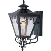 Cordoba Gas Outdoor Wall Light with Clear Glass
