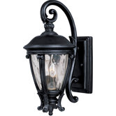 Camden VX  Outdoor Wall Lantern in Black