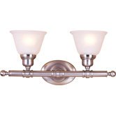Vanity Light in Frosted Glass