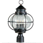 Portsmouth Outdoor Post Lantern Oil Rubbed Bronze