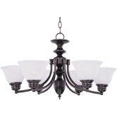 Malibu 6 Light Chandelier