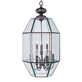 Bound Glass 9 Light Foyer Pendant