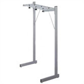 Hook Style Single-Sided Floor Rack