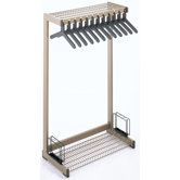 Office Rak Floor Rack with Boot Shelf and Umbrella Holder