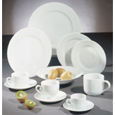 Royal White Dinnerware Set