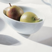 Royal Oval 4" White Bowl