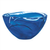 Contrast Small Blue Bowl
