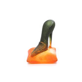 Catwalk Green Shoe Sculpture