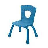 9.5" Plastic Classroom Stacking Chair (4 Pack)