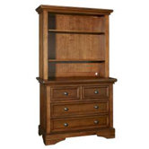 Waverly Convertible 42.5" H x 45.5" W Desk Hutch