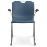 Smart Seating Stacker with Arms and Sled Base