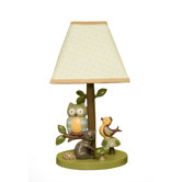 Enchanted Forest Table Lamp with Shade