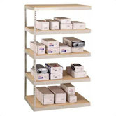 Double Rivet Units (without Center Support) - 4 Shelf Add-On Unit