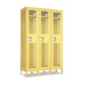 Invincible II Lockers- Single Tier- 3-Section (Assembled)