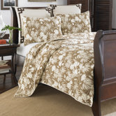 Plantation Floral Cotton Quilt Set
