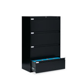 42" W Four-Drawer Lateral File