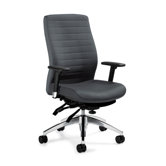 High-Back Multi Office Chair with T-Arms