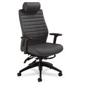 Aspen Series Executive Back Multi-Tilt Chair with Headrest