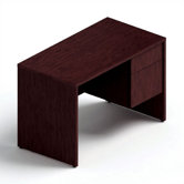 Genoa 45" W Single Pedestal Executive Desk