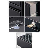 36" W Three-Drawer Lateral File