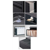 36" W Five-Drawer Lateral File