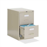 25" D Two-Drawer Vertical Letter File