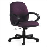 Mid-Back Pneumatic Tilter Office Chair with Arms