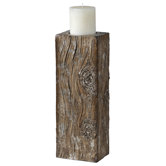 Erindale Faux Wood Candle Stick