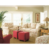 Rowe Basics Nantucket Slipcovered Sofa & Chair